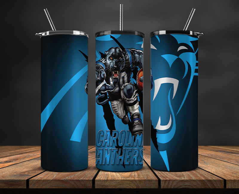 Panthers Tumbler Wrap ,Football Wraps  24