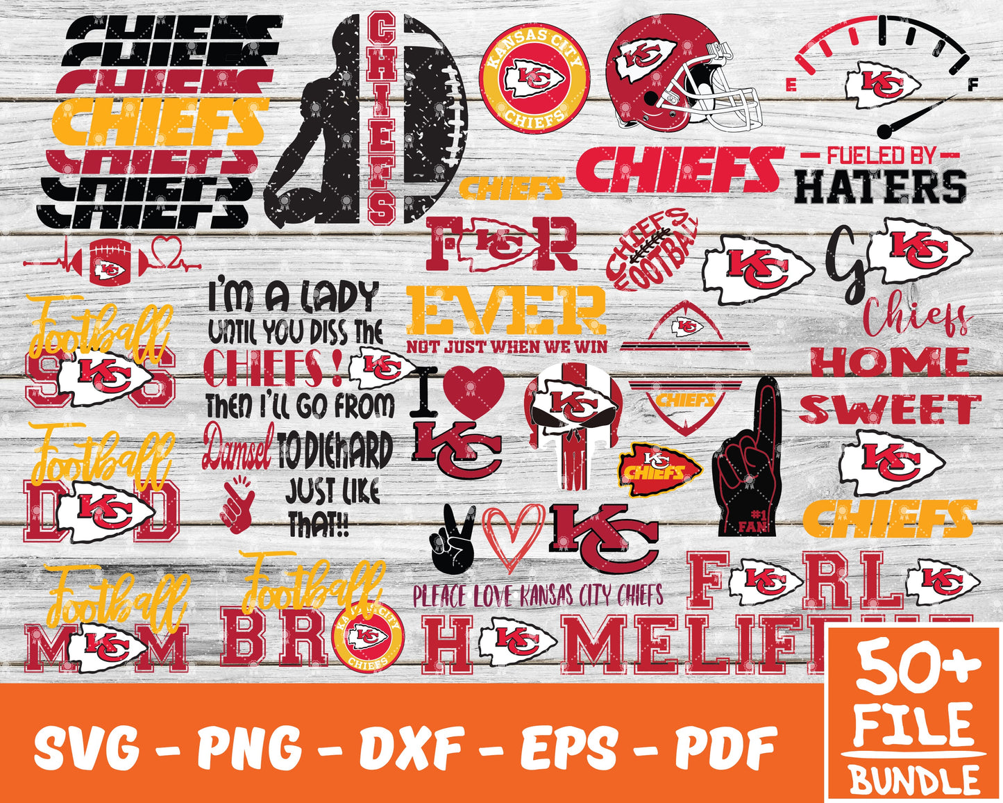 Kansas city Chiefs Svg , Football Team Svg 28