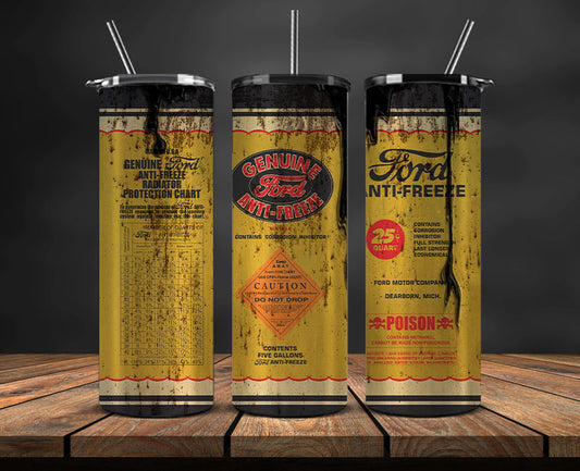 Oil Brands Vintage Art Design Tumbler Wraps,Tumbler Wrap,Tumble Png,Oli Car Tumbler 28