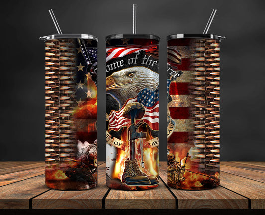 Veteran Military Tumbler, Veterans Day Tumbler , Veteran Tumbler Wrap 29