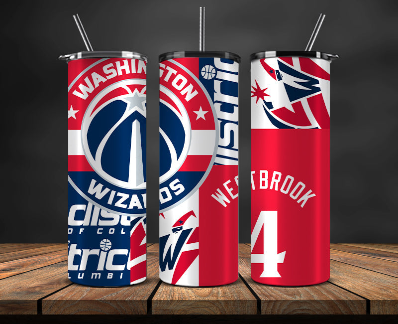 Washington Wizards Tumbler,Basketball Sports Tumbler , Basketball Tumbler Wrap, Nba Tumbler Wrap 30