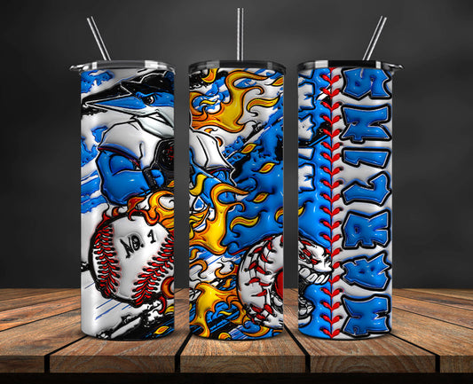 Miami Marlins Tumbler Wrap, Mlb Tumbler  Mlb Logo Tumbler Png 32