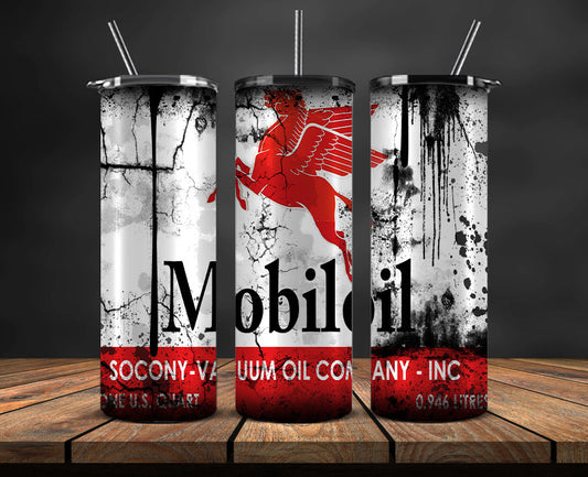 Oil Brands Vintage Art Design Tumbler Wraps,Tumbler Wrap,Tumble Png,Oli Car Tumbler 36