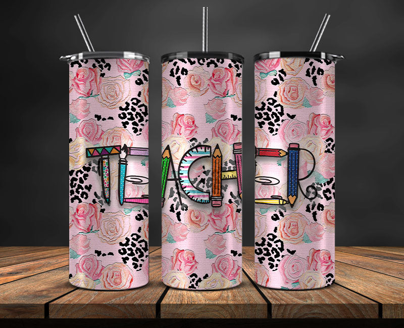 Teacher Tumbler ,Teacher Tumbler PNG, Teacher Tumbler Design Sublimation ,Teacher Tumbler Wrap 37