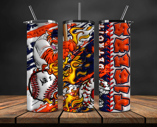 Detroit Tigers Tumbler Wrap, Mlb Tumbler  Mlb Logo Tumbler Png 39