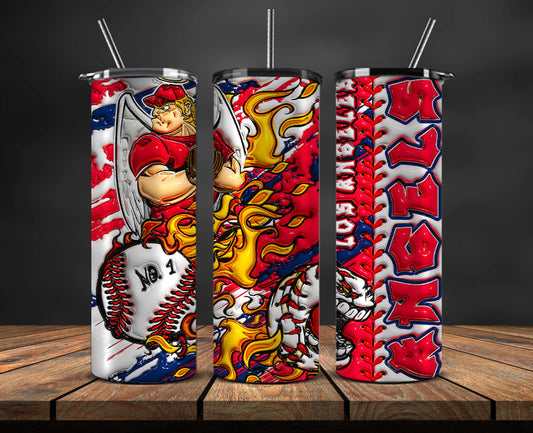 Los Angeles Angels Tumbler Wrap, Mlb Tumbler  Mlb Logo Tumbler Png 41