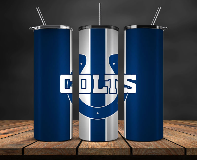 Team Colts Sports Tumbler , Football Tumbler Wrap 43