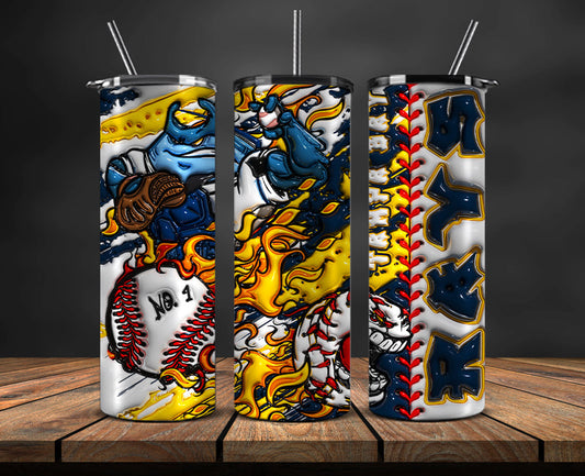 Tampa Bay Rays Tumbler Wrap, Mlb Tumbler  Mlb Logo Tumbler Png 43