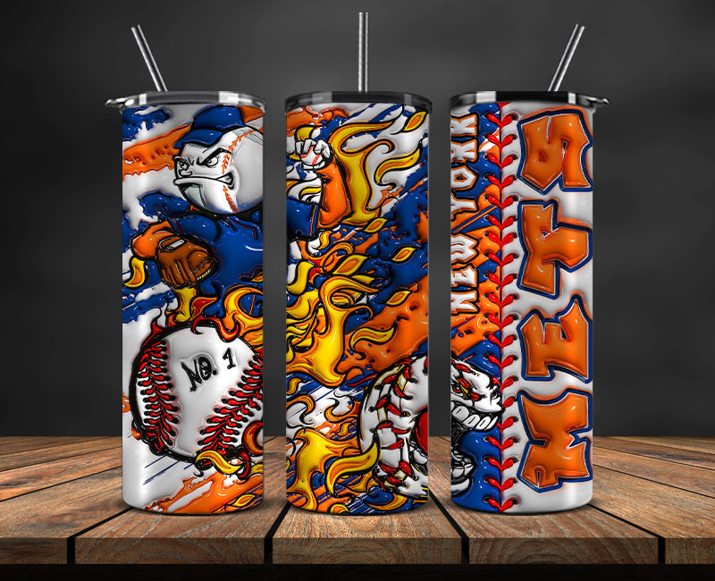 New York Mets Tumbler Wrap, Mlb Tumbler  Mlb Logo Tumbler Png 45