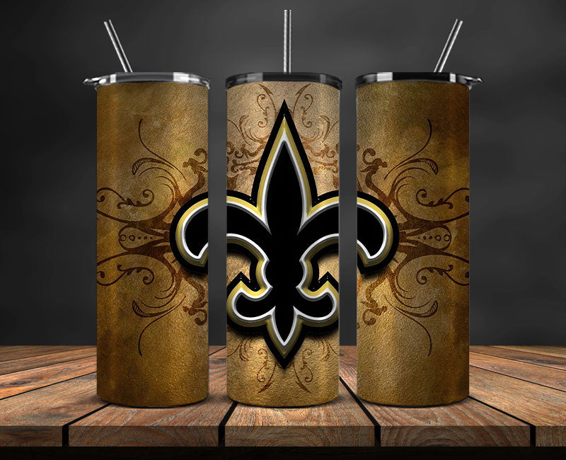 Team Saints Sports Tumbler , Football Tumbler Wrap 45