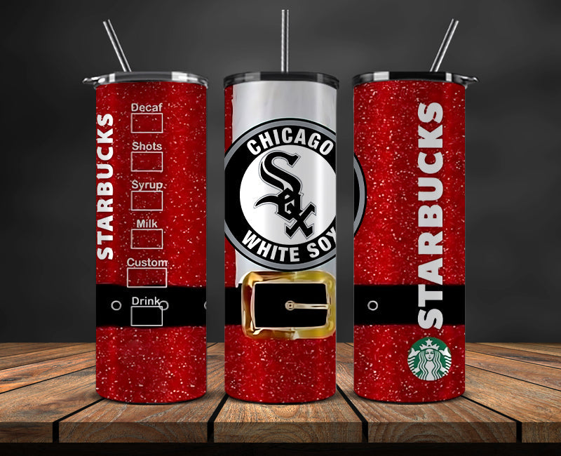 Chicago White Sox Png,Christmas MLB Tumbler Png , MLB Christmas Tumbler Wrap 61