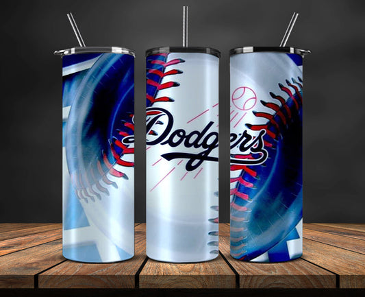 Los Angeles Dodgers  Tumbler Wrap, Mlb Tumbler  Mlb Logo Tumbler Png 66