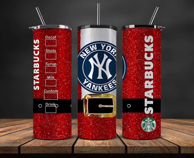 New York Yankees Png,Christmas MLB Tumbler Png , MLB Christmas Tumbler Wrap 66