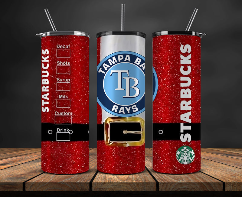 Tampa Bay Rays Png,Christmas MLB Tumbler Png , MLB Christmas Tumbler Wrap 68