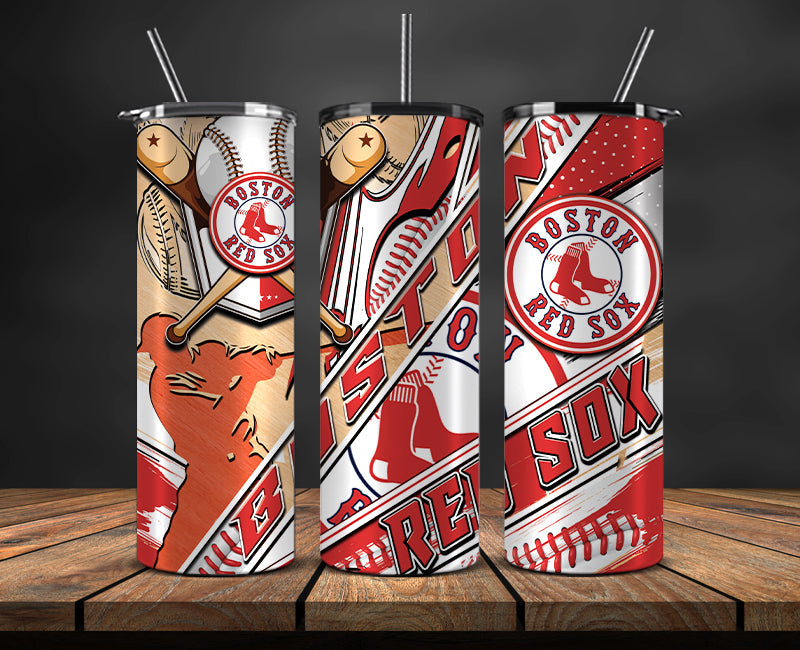 Boston Red Sox Tumbler Wrap, Mlb Tumbler Mlb Logo Tumbler Png 06 ...