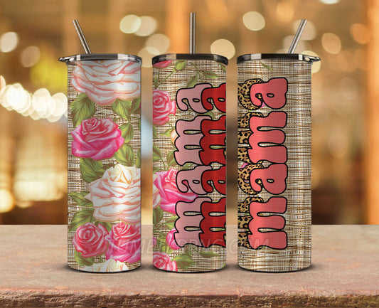 Mother's Day Tumbler Wrap Png, Mom Tumbler, Mother Tumbler,Mother's Day Skinny Tumbler 71