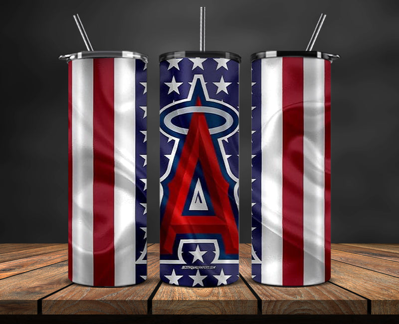 Los Angeles Angels Tumbler Wrap, Mlb Tumbler  Mlb Logo Tumbler Png 81